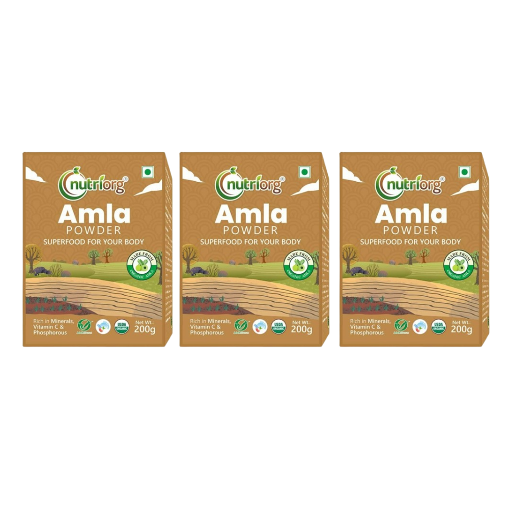 Nutriorg Certified Organic Amla Powder | Grocsy