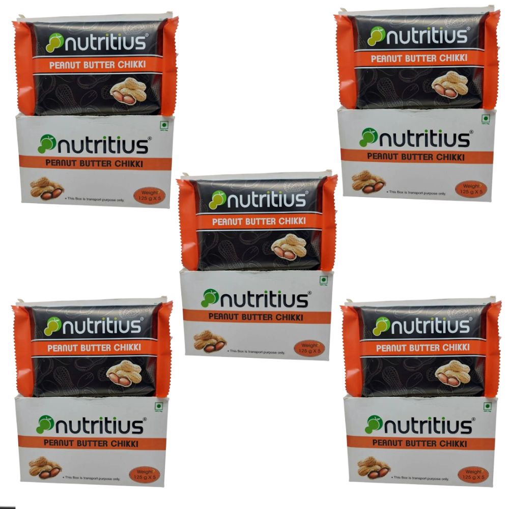 Nutritius Peanut Butter Chikki | Grocsy