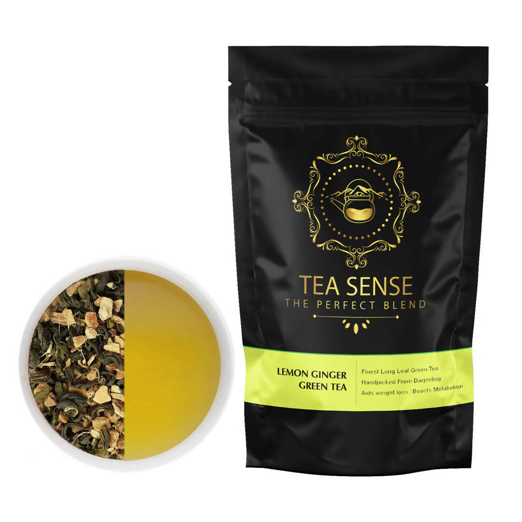 Tea Sense Lemon Ginger Green Tea | Grocsy