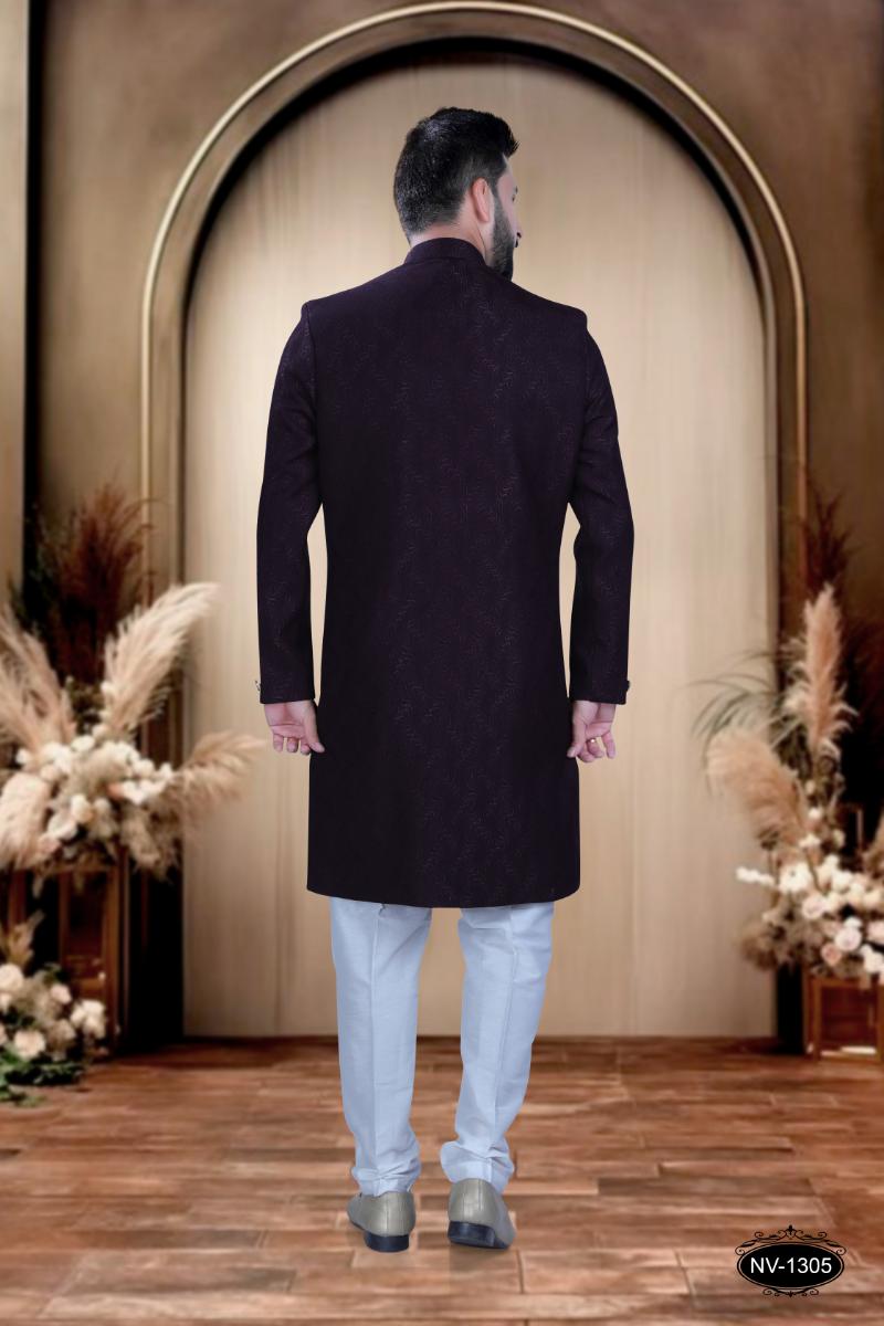 Joban Fashion Men's Wine TR Kurta with Pyjama | Grocsy