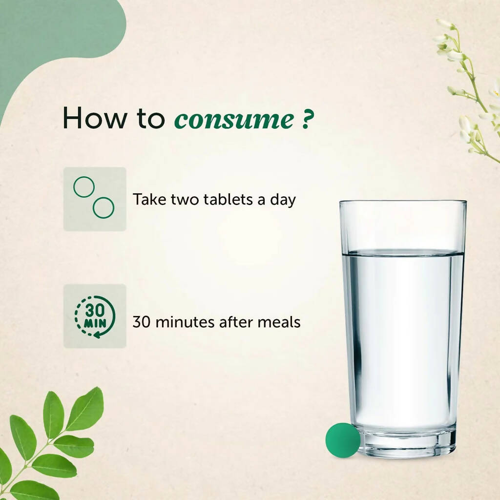 Neuherbs Organic Moringa Tablets | Grocsy