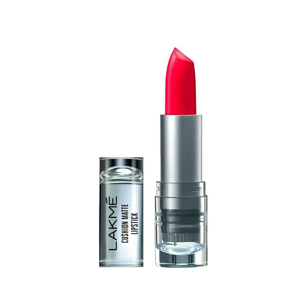 Lakme Cushion Matte Lipstick - Pink Passion | Grocsy