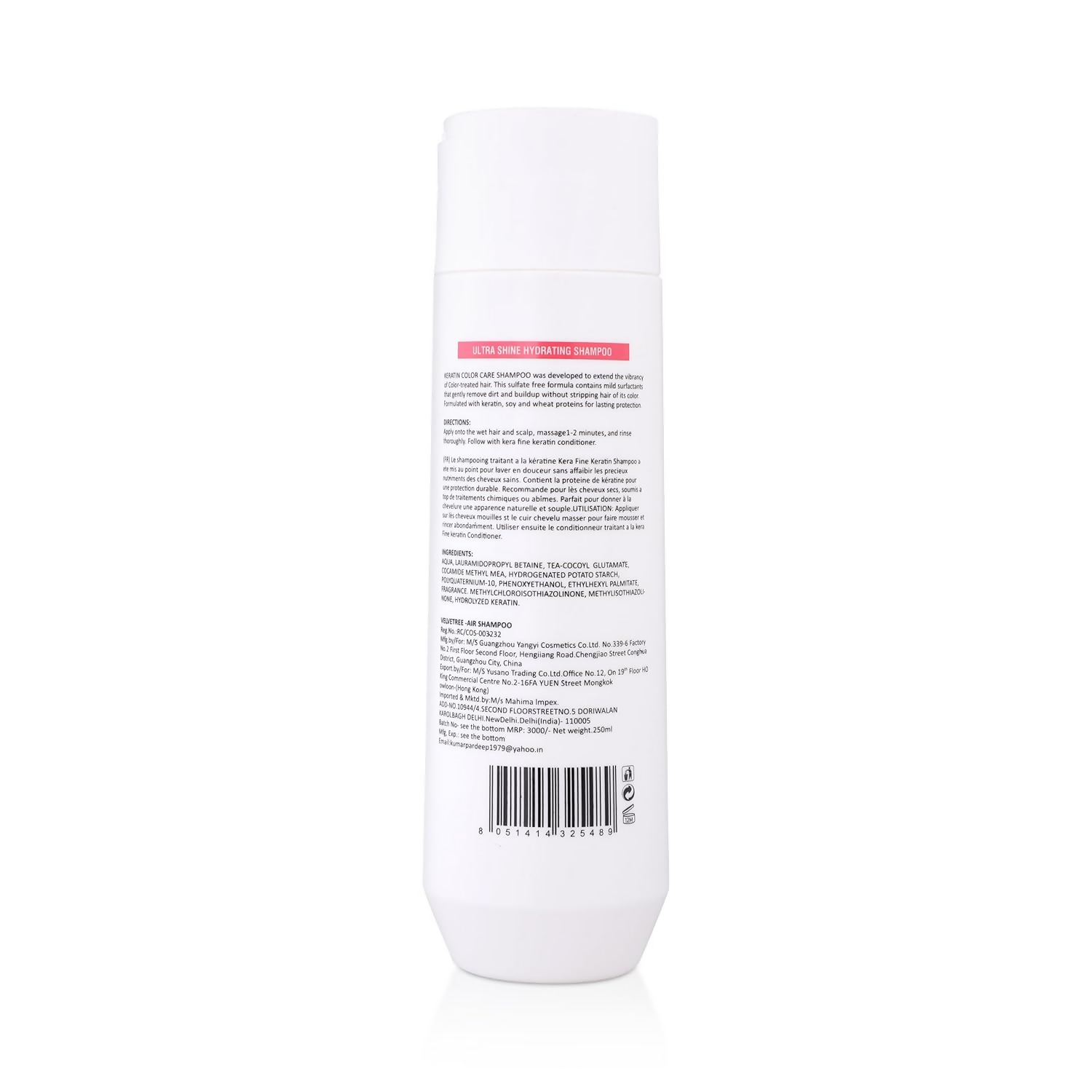 Velvetree Ultra Shine Hydrating Shampoo | Grocsy