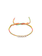 NVR Men Set of 2 Religious Designer Multicolor Artificial Stones Thread Rakhi with Roli Chawal Chandan & Mishri | Grocsy