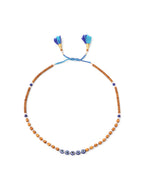NVR Men's Evil Eye Multicolor Thread Rakhi, Combo for Rakshabandhan | Grocsy