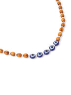 NVR Men's Evil Eye Multicolor Thread Rakhi, Combo for Rakshabandhan | Grocsy