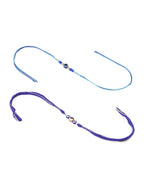 NVR Men Set of 2 Blue Evil Eye Artificial Beads Thread Rakhi Combo | Grocsy
