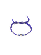 NVR Men Set of 2 Blue Evil Eye Artificial Beads Thread Rakhi Combo | Grocsy