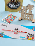 NVR Kids Micky Mouse Character Artificial Beads Thread Rakhi Combo | Grocsy