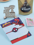 NVR Kids Superhero Red Thread Rakhi, Combo for Rakshabandhan | Grocsy