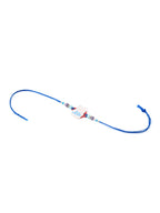NVR Kids Teddy Blue Artificial Beads Thread Rakhi, Combo for Rakshabandhan | Grocsy
