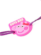 NVR Stylish Pink Cartoon Character Kids Rakhi with Roli Chawal Chandan & Mishri | Grocsy