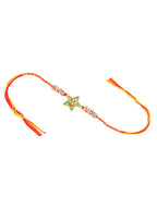 NVR Kids Star Shape Multicolor Thread Rakhi, Combo for Rakshabandhan | Grocsy