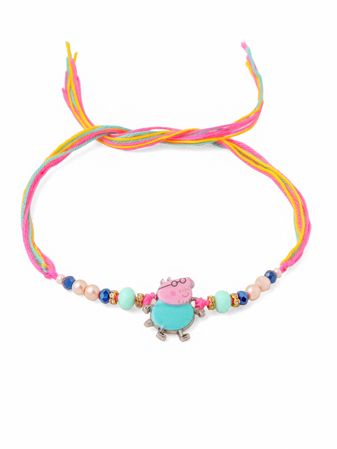 NVR Kids Cartoon Character Artificial Beads Rakhi, Combo for Rakshabandhan | Grocsy