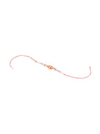 NVR Set of 2 Multicolor Artificial Stones & Pearls Bhaiya Bhabhi Rakhi Combo | Grocsy