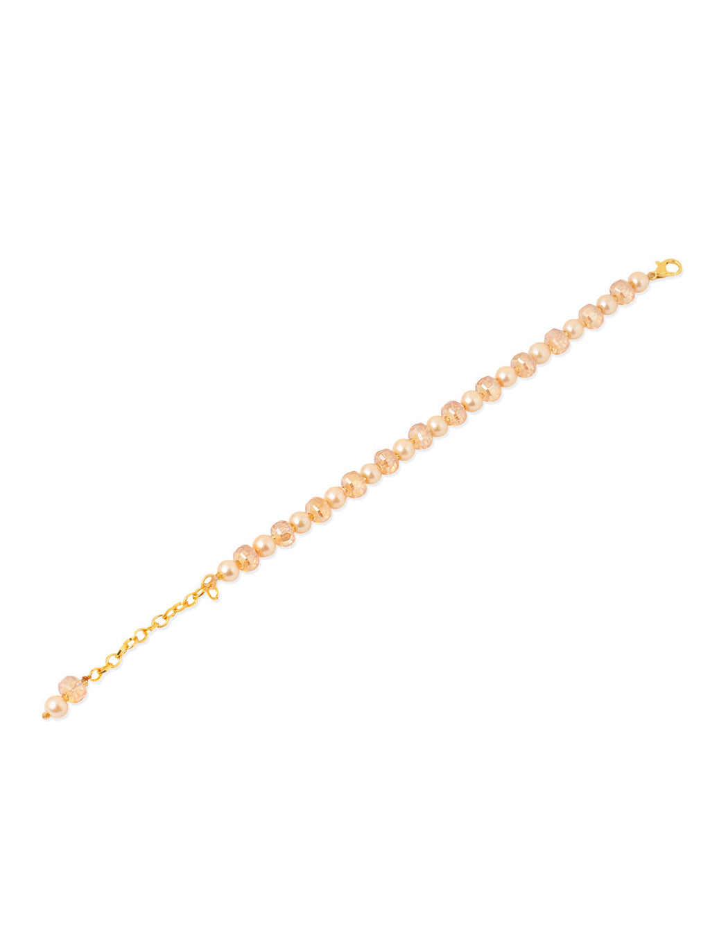 NVR Women Gold Toned Artificial Beads Wraparound Rakhi with Roli Chawal Chandan & Mishri | Grocsy