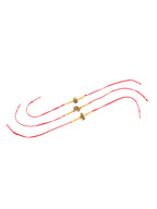 NVR Men Set of 3 Gold Toned Designer Ganesh Ji Thread Rakhi, Combo for Rakshabandhan | Grocsy