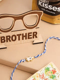 NVR Blue Evil Eye Men's Thread Rakhi, Combo for Rakshabandhan | Grocsy