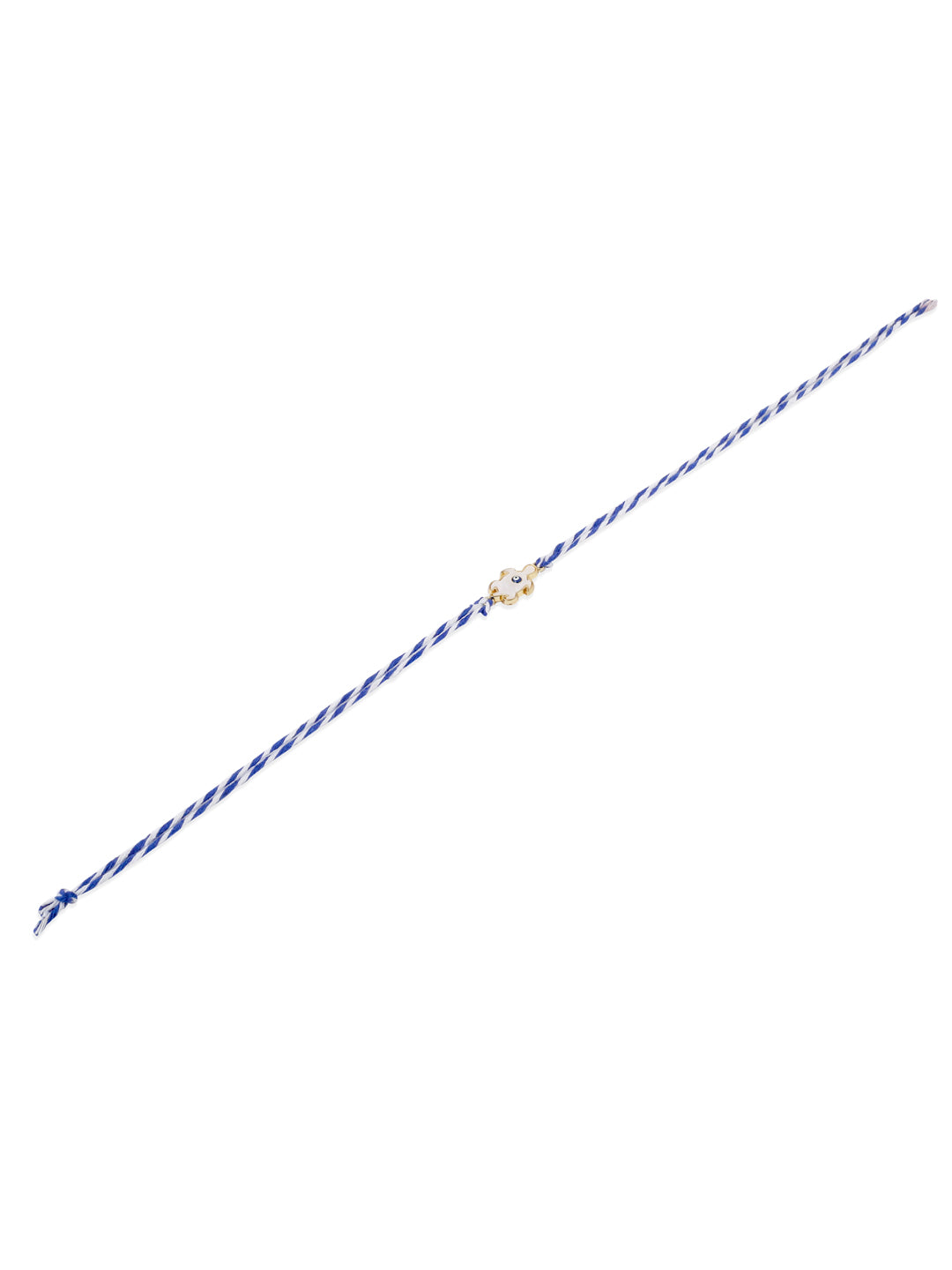 NVR Blue Evil Eye Men's Thread Rakhi, Combo for Rakshabandhan | Grocsy