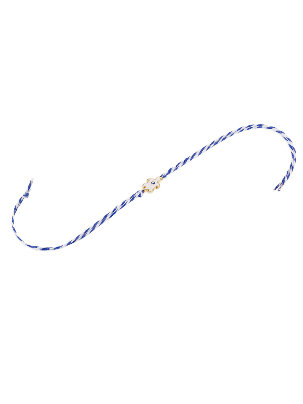 NVR Men Blue Evil Eye Thread Rakhi with Roli Chawal Chandan & Mishri | Grocsy