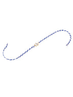 NVR Men Blue Evil Eye Thread Rakhi with Roli Chawal Chandan & Mishri | Grocsy