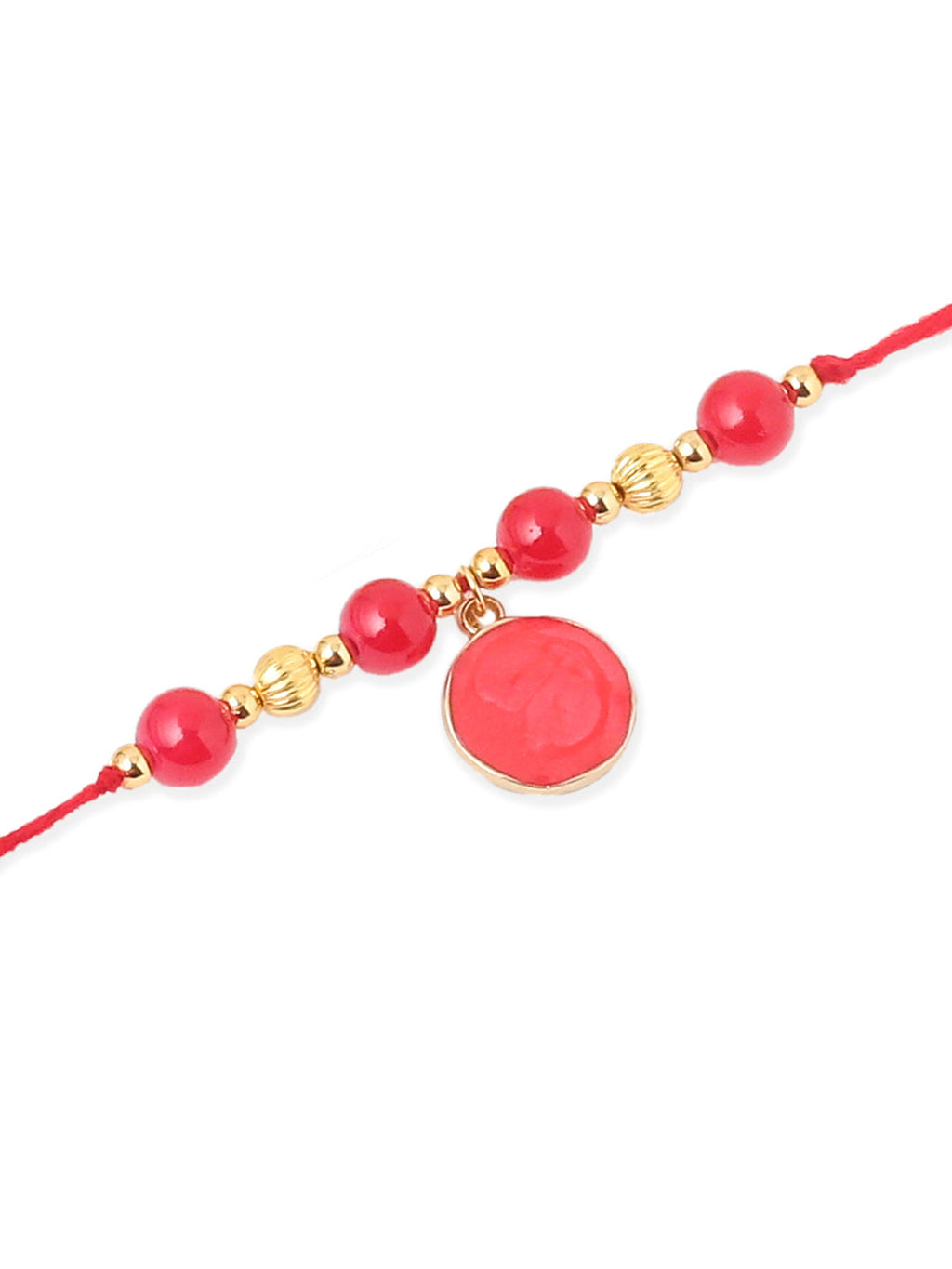 NVR Men Set of 3 Multicolor Artificial Beads Thread Rakhi, Combo for Rakshabandhan | Grocsy