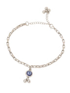 NVR Set of 2 Blue Evil Eye Bhaiya Bhabhi Rakhi, Combo for Rakshabandhan | Grocsy