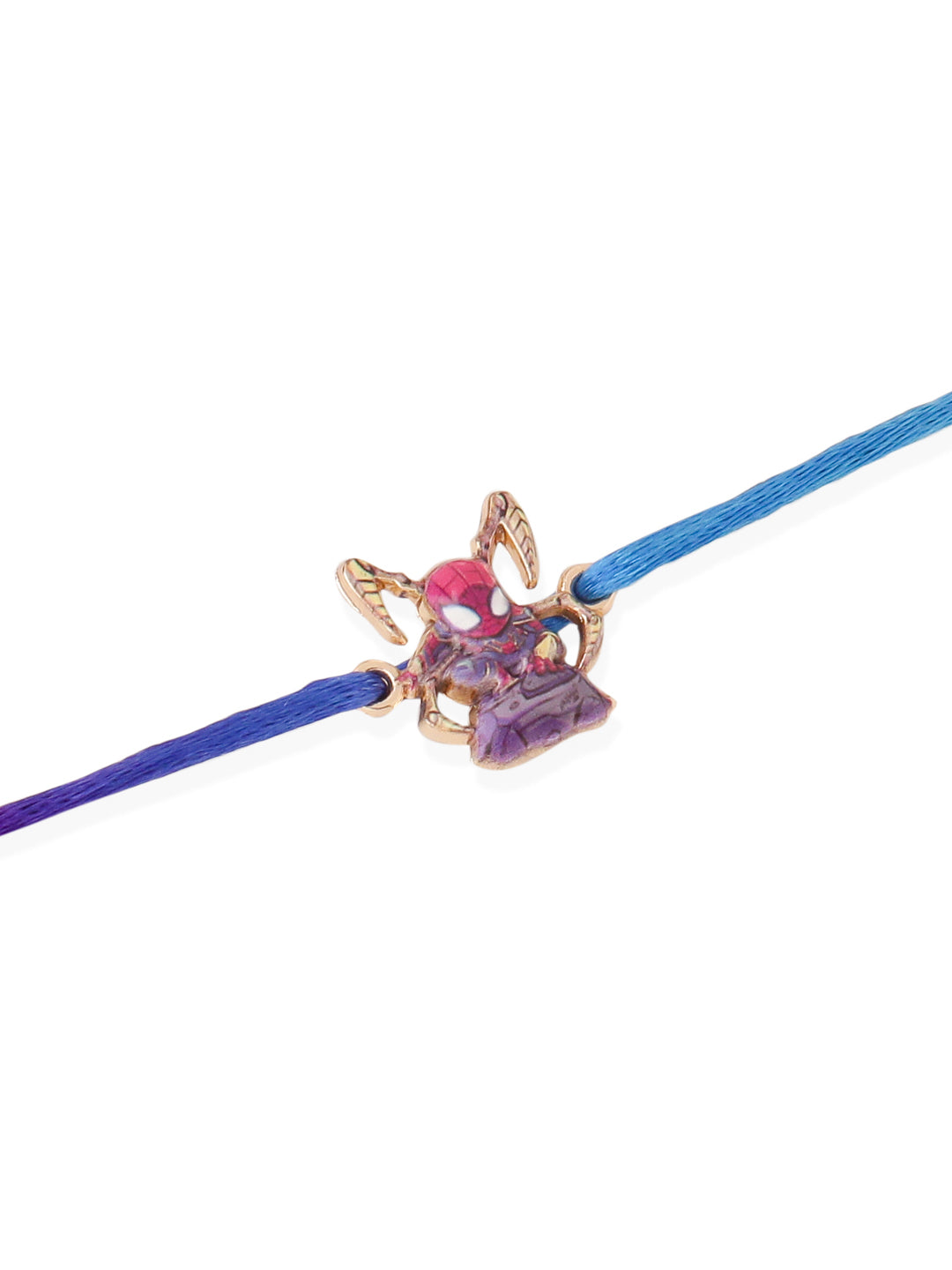 NVR Kids Set of 2 Cartoon Character Purple & Red Thread Rakhi, Combo for Rakshabandhan | Grocsy