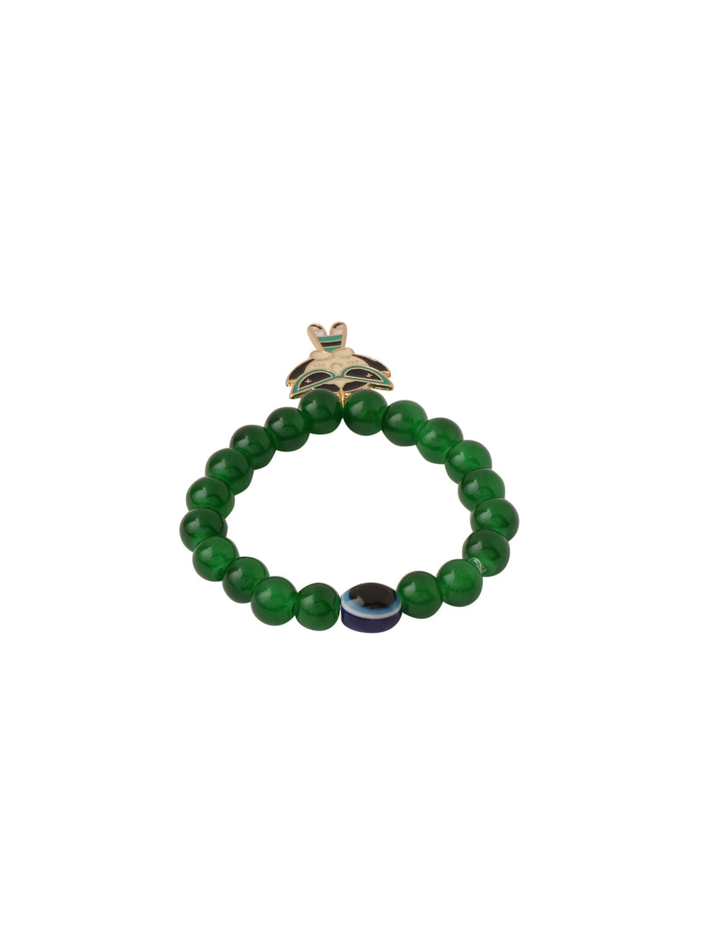 NVR Kids Cartoon Design Green Artificial Beads Thread Rakhi, Combo for Rakshabandhan | Grocsy