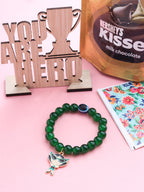 NVR Kids Cartoon Design Green Artificial Beads Thread Rakhi, Combo for Rakshabandhan | Grocsy