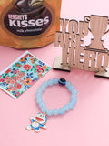 NVR Kids Cartoon Design Sky BLue Artificial Beads Thread Rakhi, Combo for Rakshabandhan | Grocsy