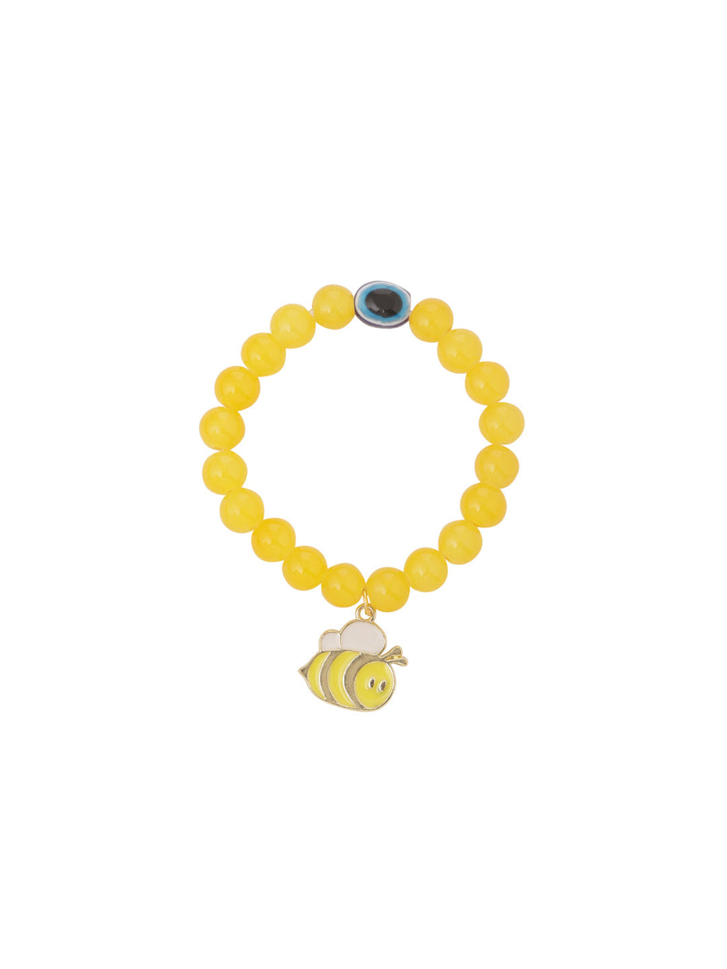NVR Kids Cartoon Design Yellow Artificial Beads Thread Rakhi, Combo for Rakshabandhan | Grocsy