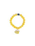 NVR Kids Cartoon Design Yellow Artificial Beads Thread Rakhi, Combo for Rakshabandhan | Grocsy