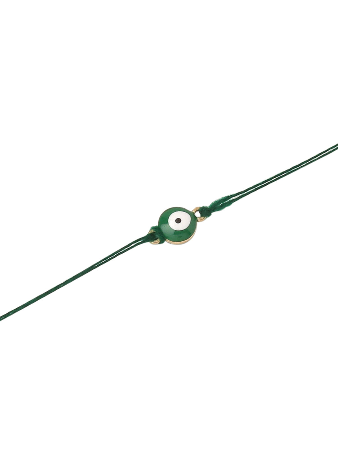 NVR Men's Set of 3 Multicolor Evil Eye Thread Rakhi, Combo for Rakshabandhan | Grocsy