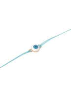 NVR Men's Set of 3 Multicolor Evil Eye Thread Rakhi, Combo for Rakshabandhan | Grocsy