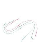 NVR Men's Set of 3 Multicolor Evil Eye Thread Rakhi with Roli Chawal Chandan & Mishri | Grocsy