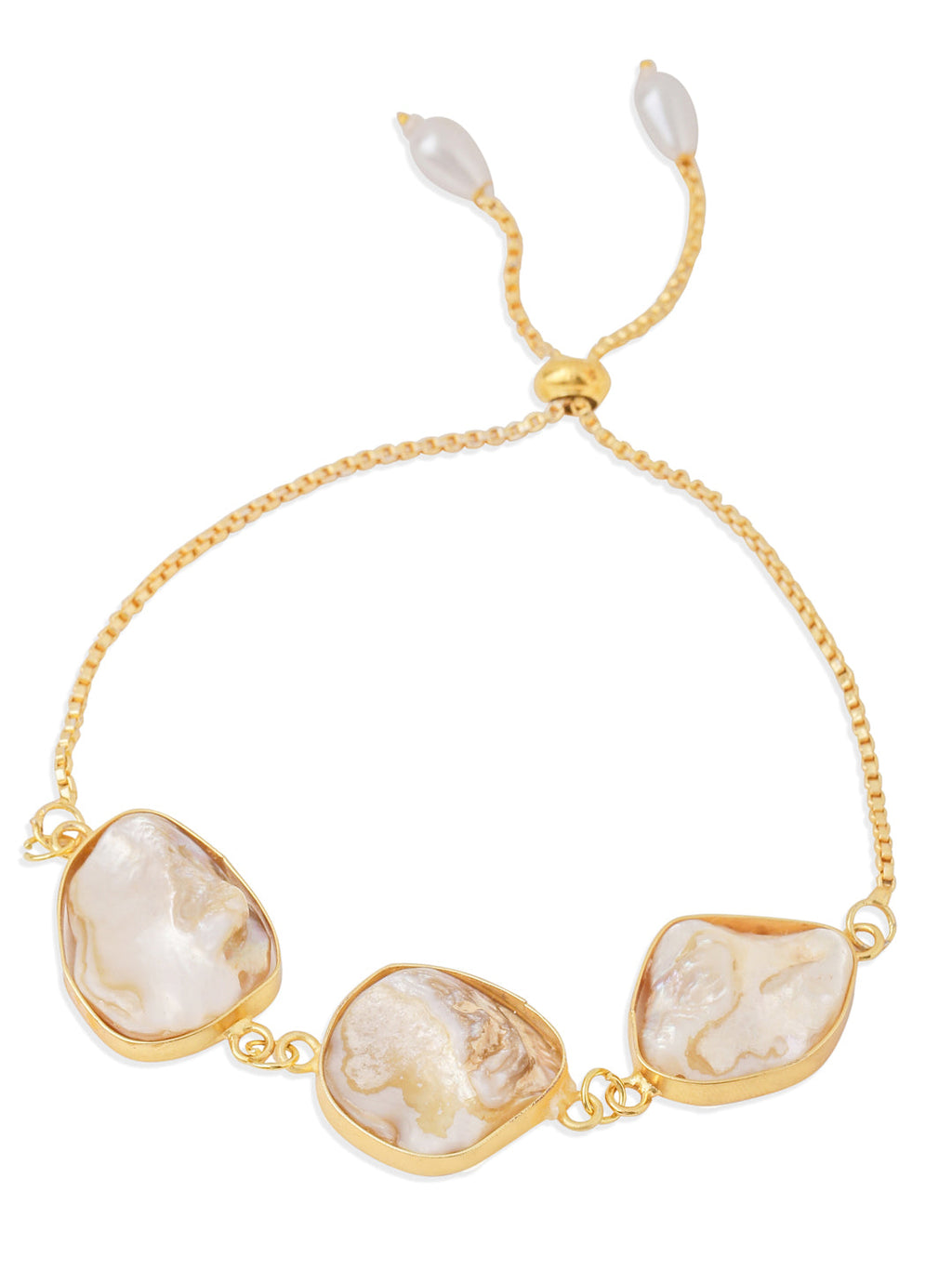 NVR Set of 2 Gold Toned Pearls Bhaiya Bhabhi Rakhi with Roli Chawal Chandan & Mishri | Grocsy