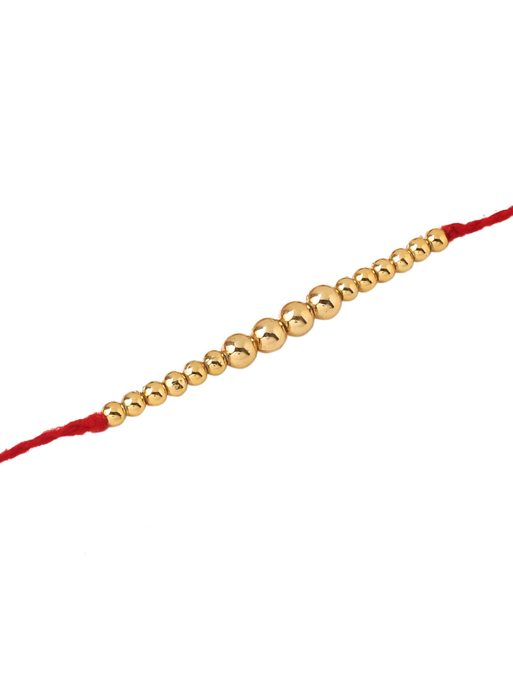 NVR Men's Set of 2 Red Religious Thread Rakhi, Combo for Rakshabandhan | Grocsy