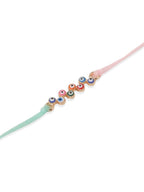 NVR Kids Set of 2 Cartoon Artificial Stones Thread Rakhi, Combo for Rakshabandhan | Grocsy