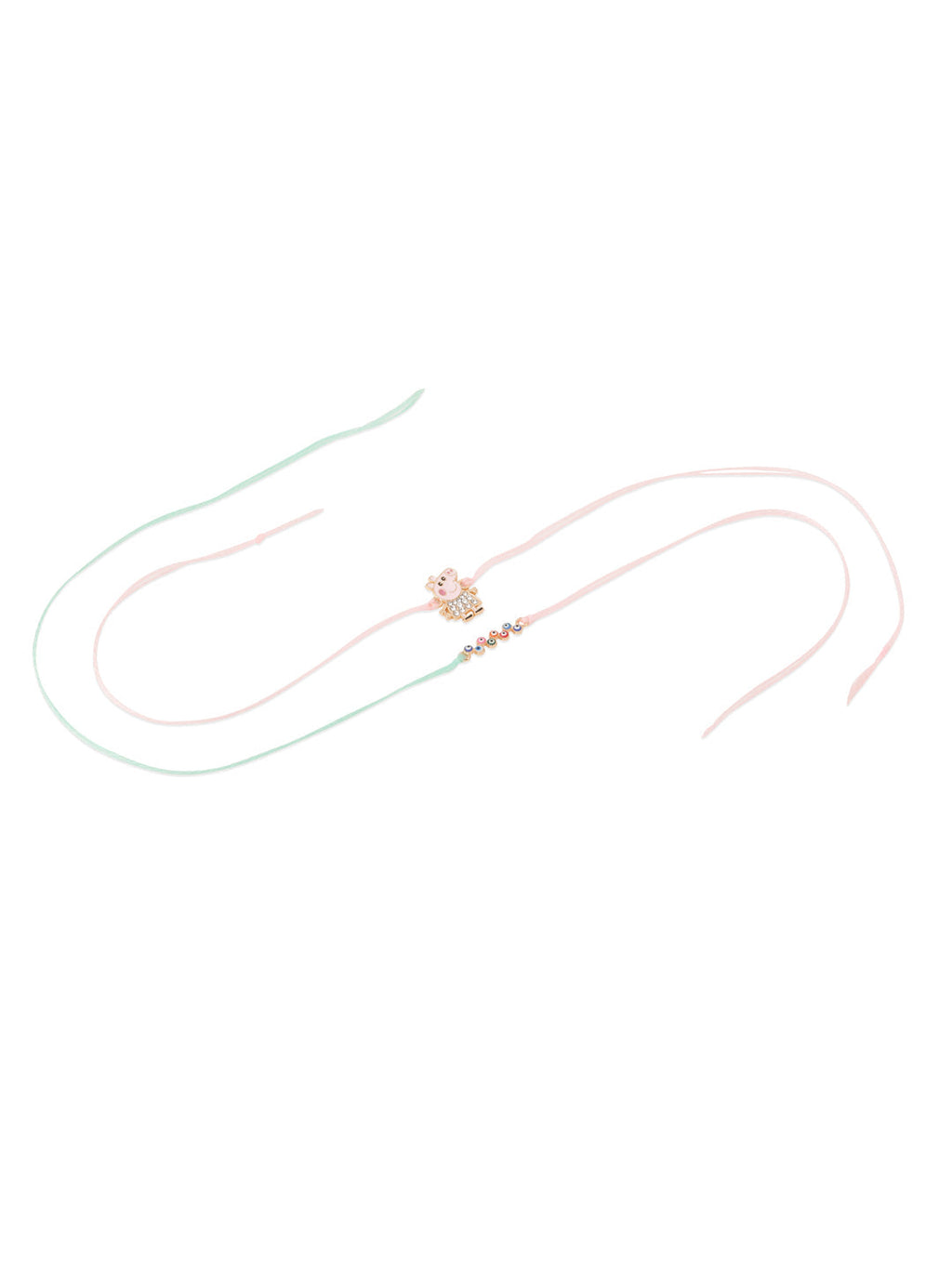 NVR Kids Set of 2 Cartoon Artificial Stones Thread Rakhi, Combo for Rakshabandhan | Grocsy