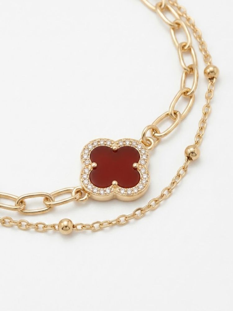 NVR Women Artrificial Stones Gold Plated Rakhi with Roli Chawal Chandan Mishri | Grocsy