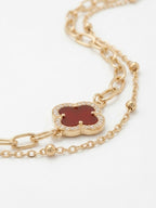 NVR Women Artrificial Stones Gold Plated Rakhi with Roli Chawal Chandan Mishri | Grocsy