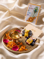 NVR Set of 2 Pikachu Design Kids Rakhi with Roli Chawal Chandan Mishri | Grocsy