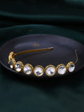 NVR Women Kundan Studded Hair Band | Grocsy