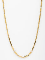 NVR Men Gold-Polished Stainless Steel Chain | Grocsy