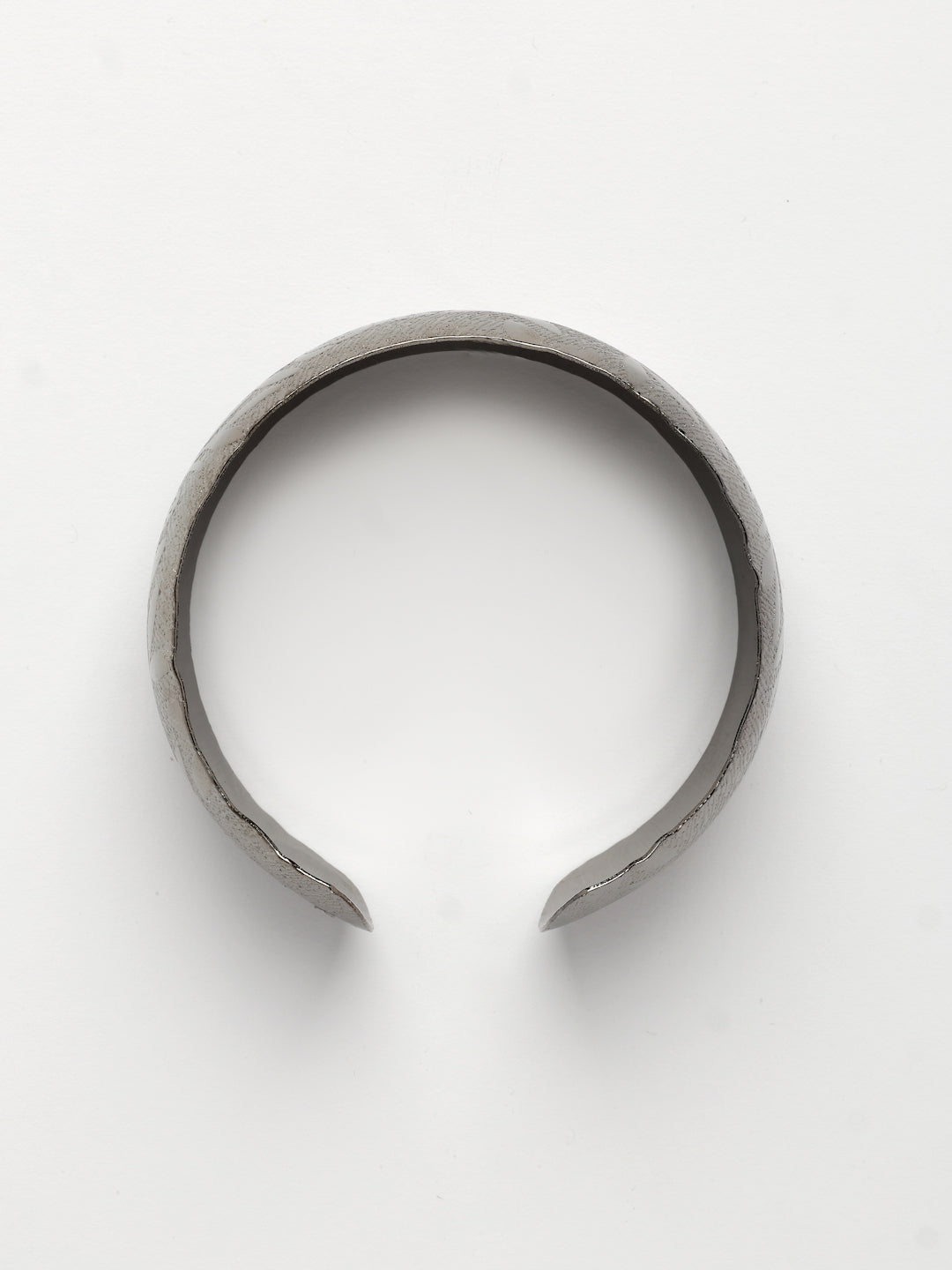 NVR Women's Rhodium-Plated Self-design Cuff Bracelet | Grocsy