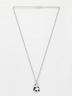 NVR Women's Silver-Plated Chain With Panda Pendant | Grocsy