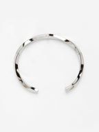 NVR Men's Silver-Plated Stainless Steel Cuff Bracelet | Grocsy
