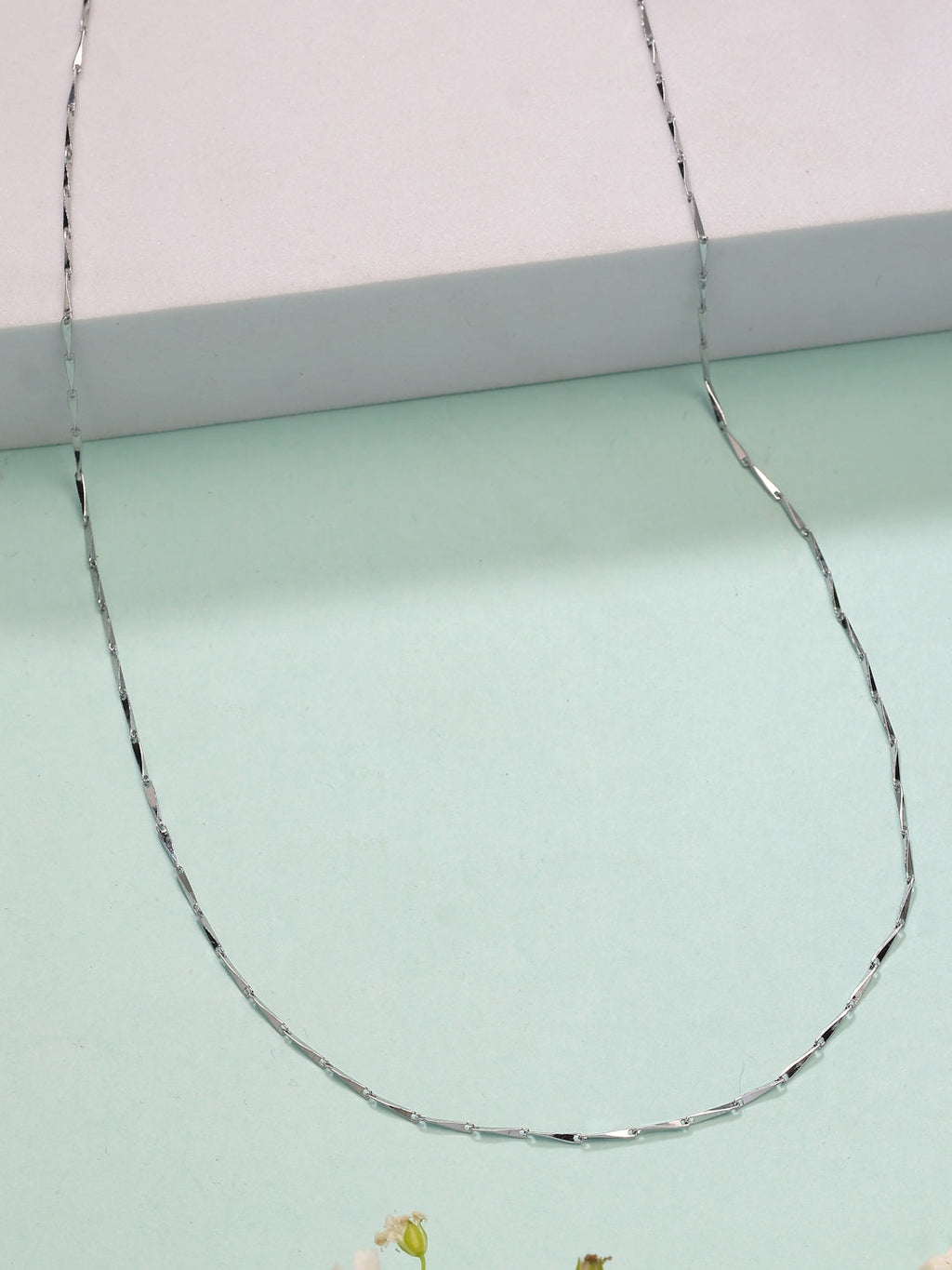 NVR Women's Silver-Plated Chain | Grocsy