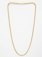 NVR Women's Gold-Polished Minimal Chain | Grocsy